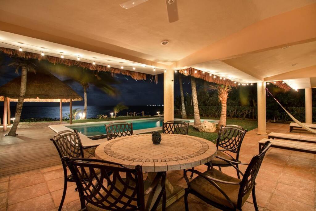 El Meco Beachfront & Private Pool Villa By Casa Paraiso Cancún Extérieur photo