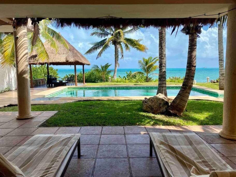 El Meco Beachfront & Private Pool Villa By Casa Paraiso Cancún Extérieur photo