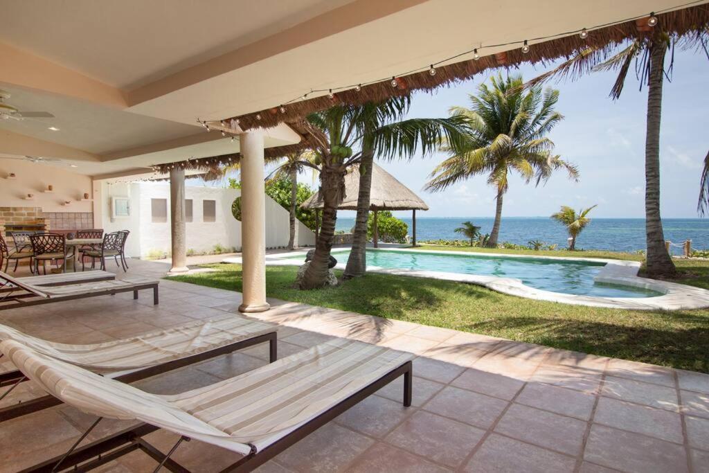 El Meco Beachfront & Private Pool Villa By Casa Paraiso Cancún Extérieur photo