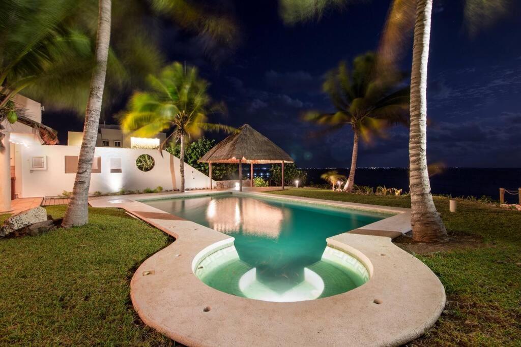 El Meco Beachfront & Private Pool Villa By Casa Paraiso Cancún Extérieur photo
